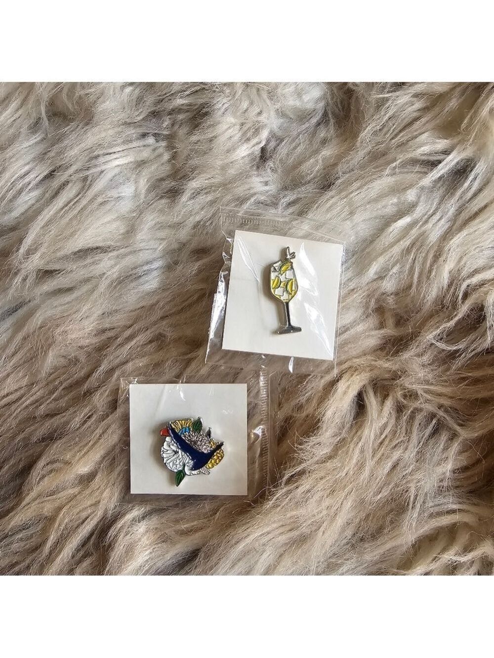 Grey Goose Enamel Pins 2 Pack